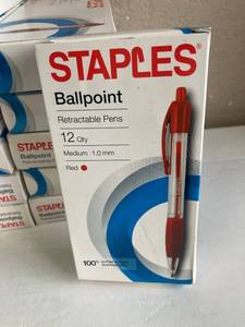 Red Ballpoint Pens