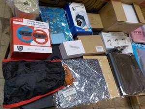 Box of Overstock NEW Technology, G...