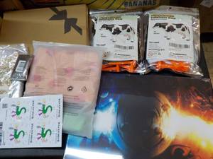 Box of New Overstock Party Supplies...
