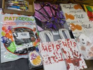Box of New Halloween and Fall Overs...
