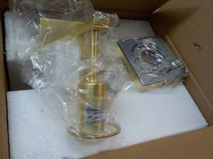 Set of 2 Gold Wall Lights...