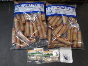 Coins from India, Coin Wrappers and...
