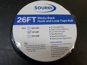 Sourri 26 ft Hook and Loop Tape...