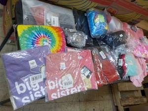 New Clothing and Hats variety of s...