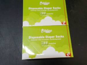 2 VsBoo 200 ct Disposable Diaper Sa...