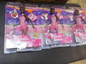 3 Barbie Dolls...