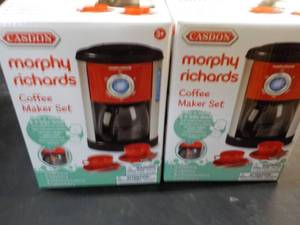 2 Casdon Morphy Richards Toy Coffee...