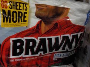 6 pack Brawny Paper Towels...