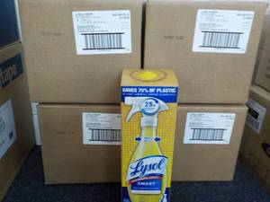 4 - 32 count boxes Lysol Smart Refi...