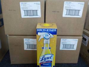 4 - 32 count boxes Lysol Smart Refi...