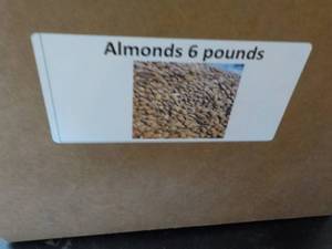 6 lb. Box Almonds...