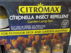 Citronella Garden Lamp Set...