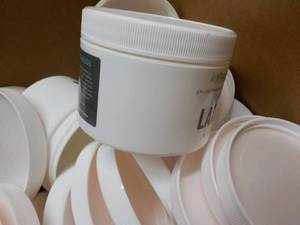 17 - 8 oz empty plastic containers ...