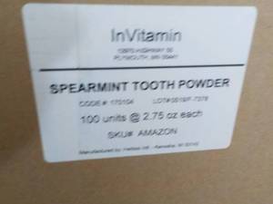 Case of 100 InVitamin Sprearmint  T...