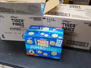2 boxes 4 each, Kelloggs Tiger Paw...