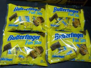 4 - 10.2 oz Bags Butterfinger Fun S...