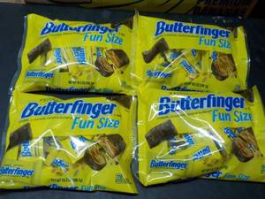 4 - 10.2 oz Bags Butterfinger Fun S...