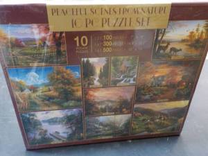 10 pc Puzzle Set...