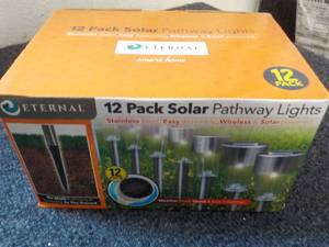 12 Pack Solar Pathway Lights...