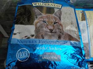 11 lb. Bag Blue Wilderness Cat Food...