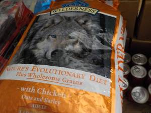 24 lb. Bag Blue Wilderness Dog Food...