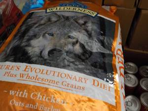 24 lb. Bag Blue Wilderness Dog Food...