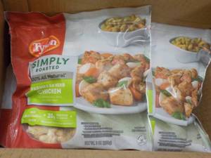 8 Frozen 9 oz Pkgs Tyson Simply Roa...