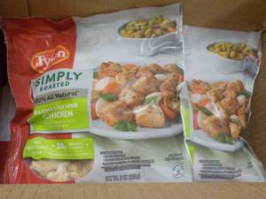 8 Frozen 9 oz Pkgs Tyson Simply Roa...