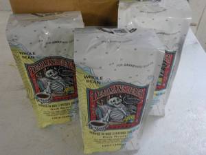 3 - 12 oz Bags Whole Bean Deadmans...