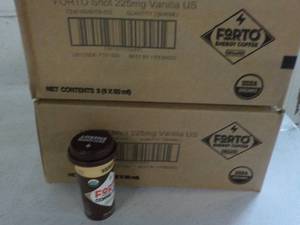 2 Boxes 12 ct Each Forto Vanilla La...