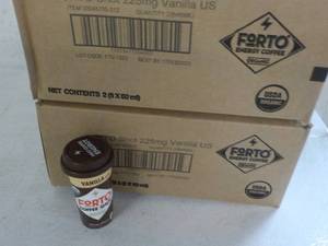 2 Boxes 12 ct Each Forto Vanilla La...