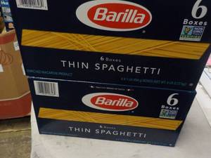 2 Boxes - 6 boxes each Thin Spaghet...
