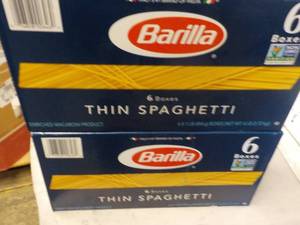 2 Boxes - 6 boxes each Thin Spaghet...