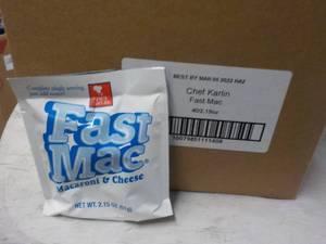 6 Boxes 40 ct each Chef Karlin Fast...