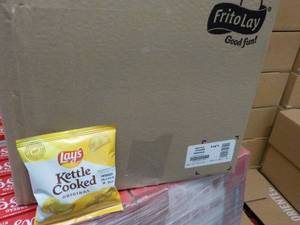 Case of Lays 1 oz Bags Kettle Cook...