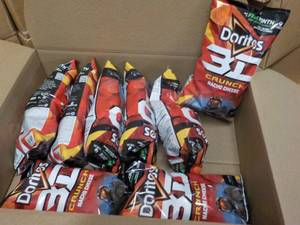 8 - 7 14 oz Bags Doritos 3D Crunch...