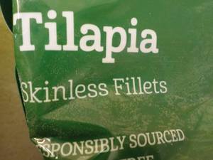 3 - 32 oz Frozen Bags Tilapia Skinl...