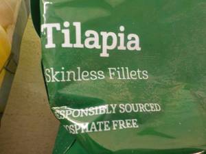 3 - 32 oz Frozen Bags Tilapia Skinl...