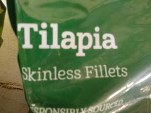 3 - 32 oz Frozen Bags Tilapia Skinl...