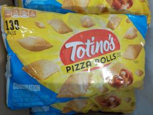 63.5 oz Bag Frozen Totinos Pizza Ro...