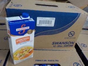 12 - 32 oz Swanson Chicken Broth b...