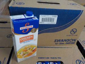 12 - 32 oz Swanson Chicken Broth b...
