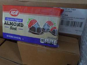 12 - 20 oz Trays IGA Chocolate Almo...