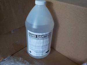 Pallet of 12 gallon jugs hand sanitizer - take some or all