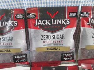 (B-1) 6 Bags Jack Links Original Ze...