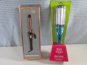 (H-1) 2 Hair Care Irons...