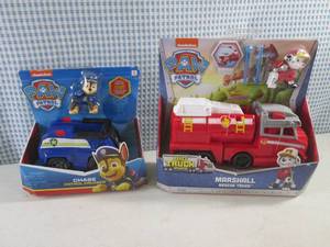 (CSB) 2 Paw Patrol Toys...