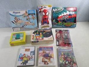 (EW6) Assorted Toys and DVDs...