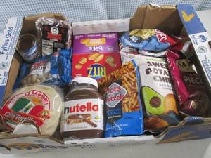 (D-1) Box of Assorted Food Items Da...