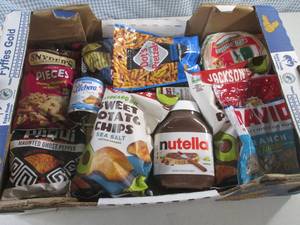 (D-1) Box of Assorted Food Items Da...